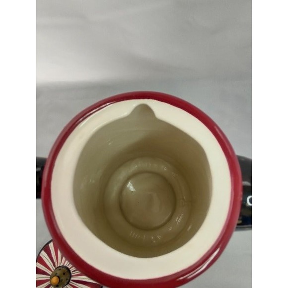 RARE Amber Rose Xmas/Christmas Coffee Pot by Nanette Vacher - Picture 6 of 8